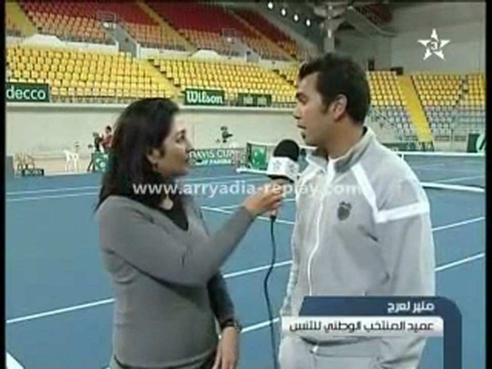 MOROCCO  VS CYPRUS DAVIS CUP (DAY 2)