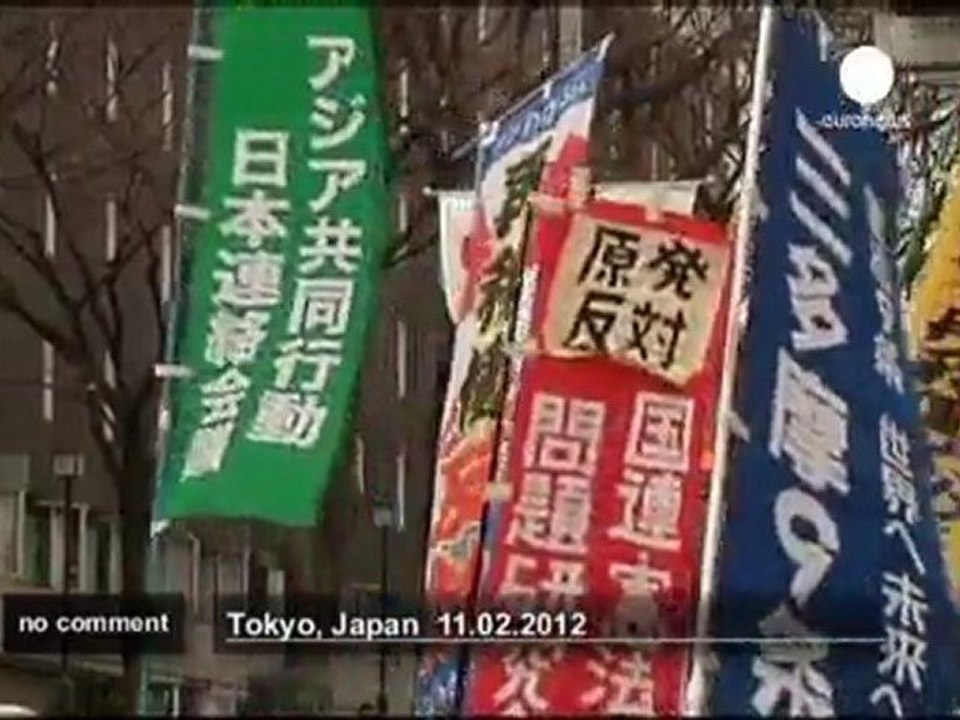 Anti-nuclear protest in Tokyo - no comment