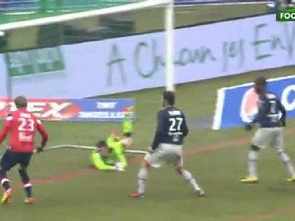 Lille-Bordeaux, 1ère mitemps