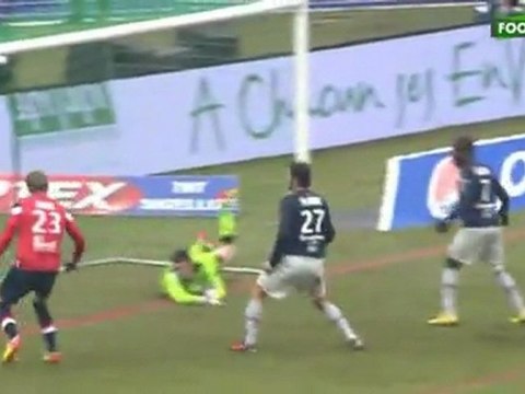 Lille-Bordeaux, 1ère mitemps