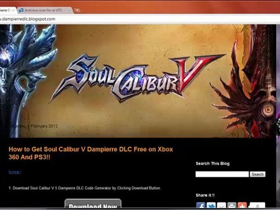 How to Unlock Soul Calibur V Dampierre DLC Free - Video Dailymotion