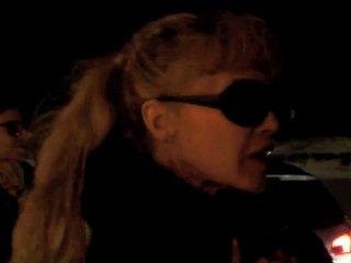 Arielle Dombasle et Serge Moati à Peyragudes