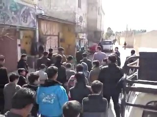 فري برس   ريف دمشق داريا   من مظاهرات جمعة النفير العام 10 2 2012