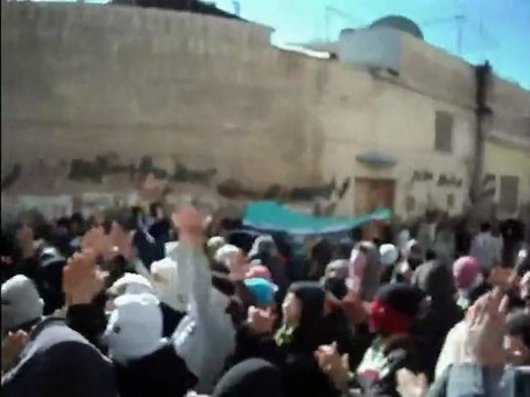 فري برس دمشق المزة جمعة روسيا تقتل اطفالنا 10 2 2012