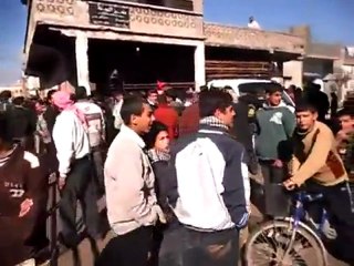 فري برس   حمص    الحولة   انقطاع الطحين وتوقف الافران 11 2 2012