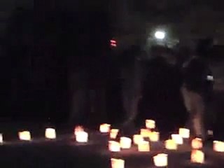 فري برس   الحسكة غويران اشعال الشموع 11 02 2012