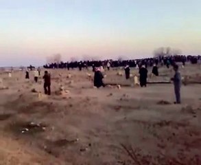 فري برس   الحسكة الشدادي تشييع الشهيد نجيب محمد نجوم 11 2 2012