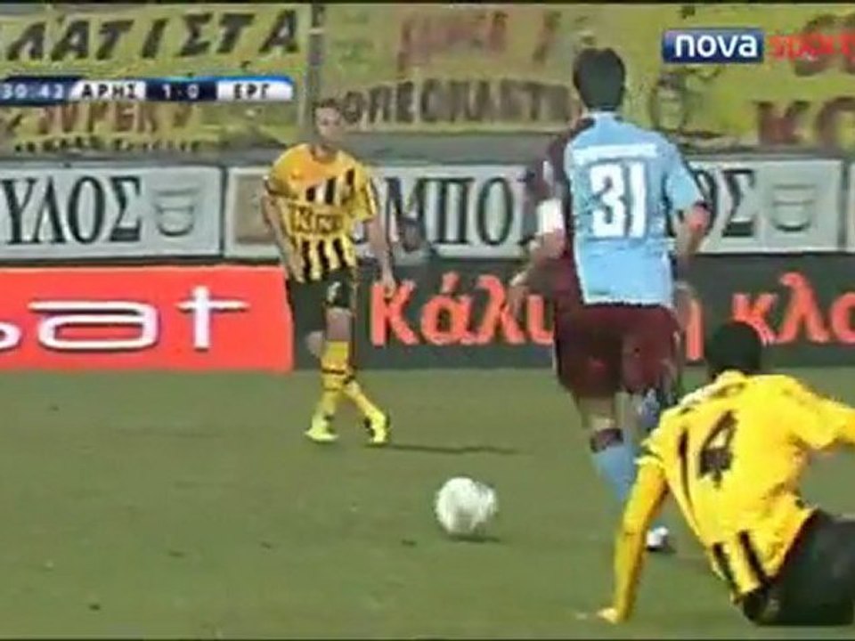 Aris Vs Ergotelis 1-1, 2012