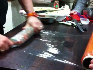 Réalisation d'un tournedos de saumon - Etape 2