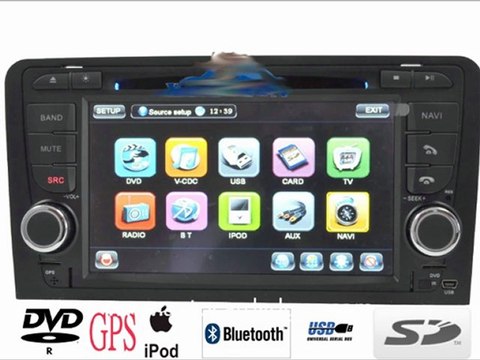AUDI A3 DVD GPS NAVI IPOD PIP freeship 4G SDcard autocardvdgps.com