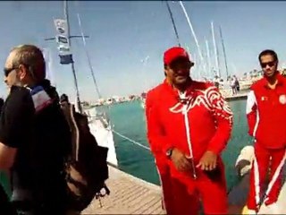 Courrier Dunkerque Tour d'Arabie à la voile