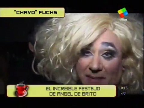 El backstage del cumpleaños de Angel de Brito - En Desayuno Americano