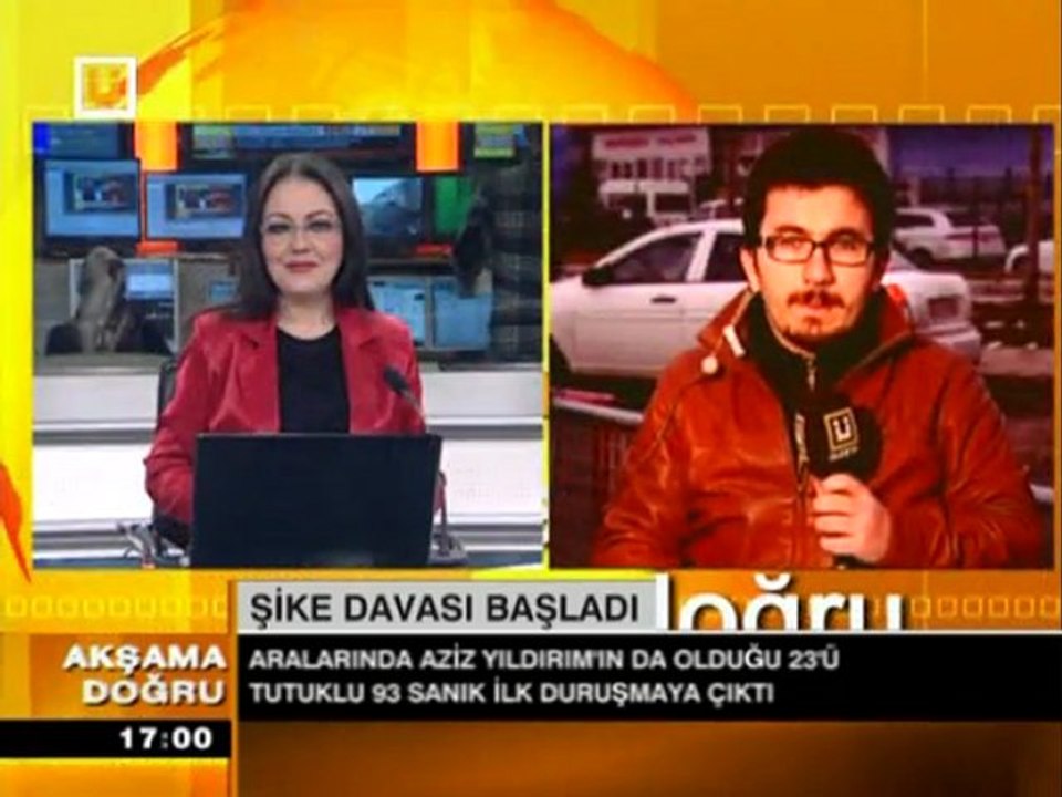 Musa ALCAN ülke tv ye canlı Bağlantı Aziz YILDIRIM hakim karşısında