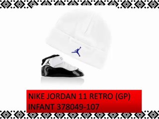BEST infant walking shoes - NIKE JORDAN 11 RETRO (GP) INFANT 378049-107