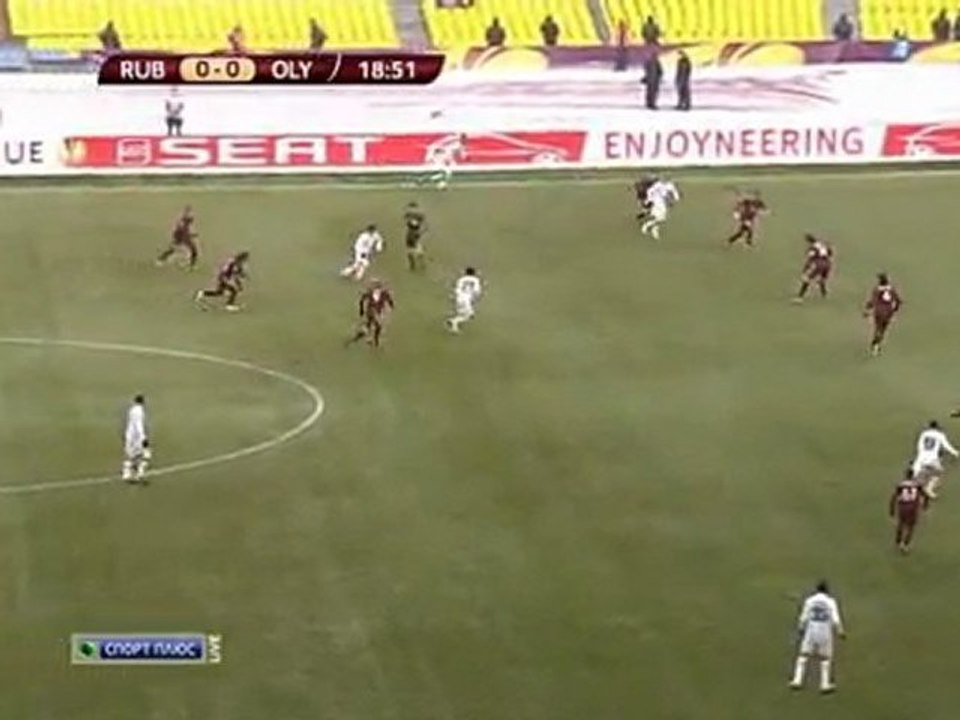 Рубін - Олімпіакос / 1/16 / 1 тайм / sportua.at.ua