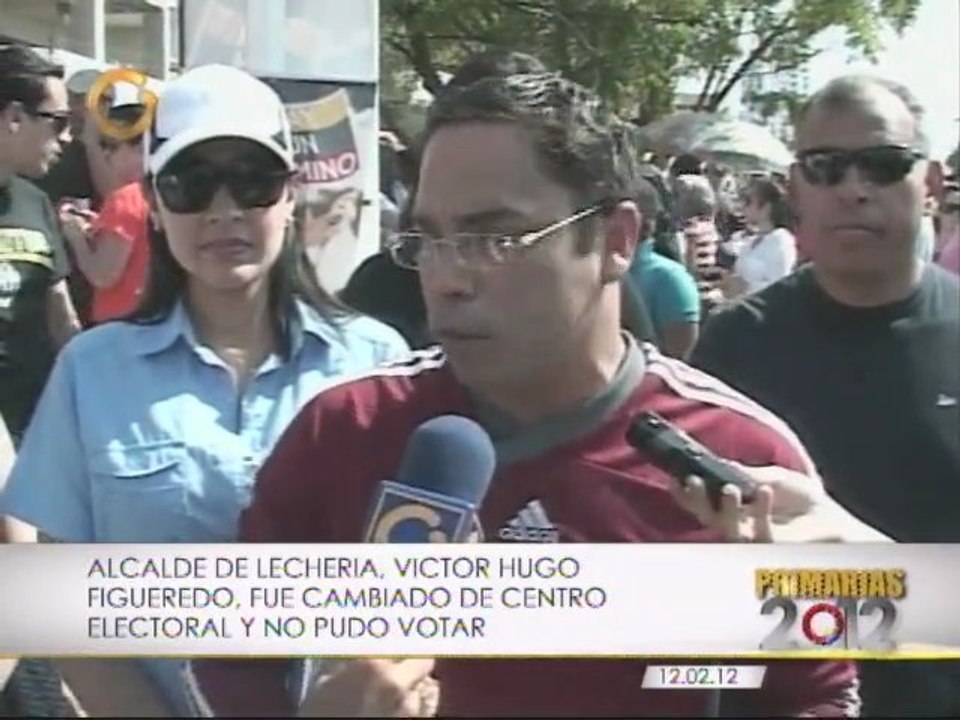 Alcalde de Lechería no pudo votar