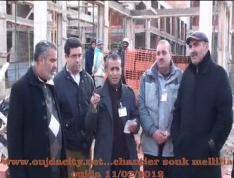 رئيس جمعية تجار سوق مليلية في حديث لوجدة سيتي حول المرحلة التي وصلت اليها اشغال بناء سوق مليلية بوجدة