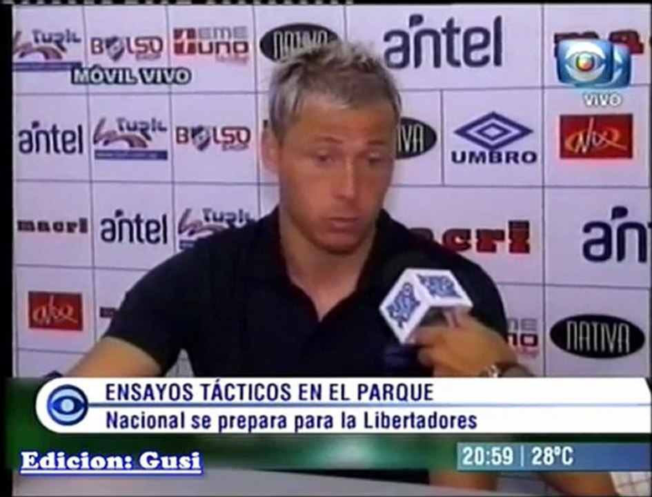 Ensayos tacticos en el Parque