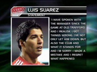Liverpool- Suarez chiede scusa