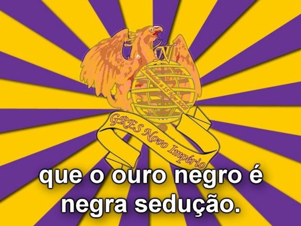 GRES NOVO IMPERIO- SAMBA DE ENREDO 2012