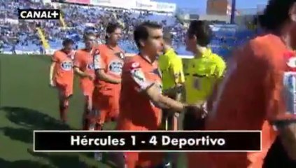 Liga Adelante. Hércules 1 Deportivo  4