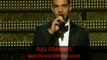 Drake presents Nicki Minaj Grammy Awards 2012