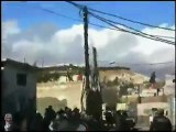 فري برس   دمشق المزة محاصرة جامع المصطفى واطلاق النار 10 2 2012