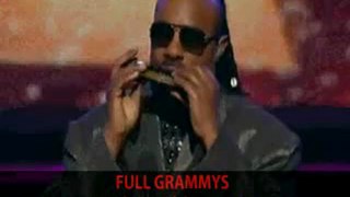 Steve Wonder Grammys 2012 speech