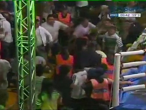 Un combat de boxe dégénère en Argentine