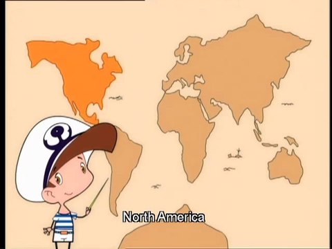 Learning Arabic Names of Continents - From Arabian Sinbad