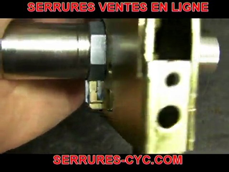 BLOC PORTE FICHET SERRURE CLE