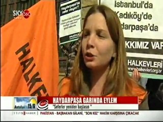Haydarpaşa Garında Eylem