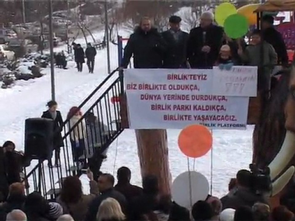 12.02.2012 - Birlik Parkı Eylemi (Başkan)