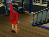 les sims 3 suites de luxe  dosty mondéras fait son sport