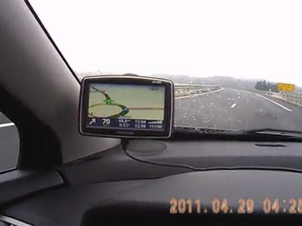 Tomtom invisible roundabout