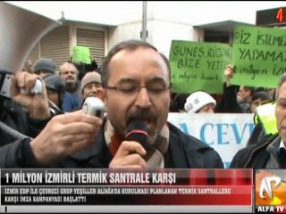 1 Milyon İzmirli Termik Santrale Karşı