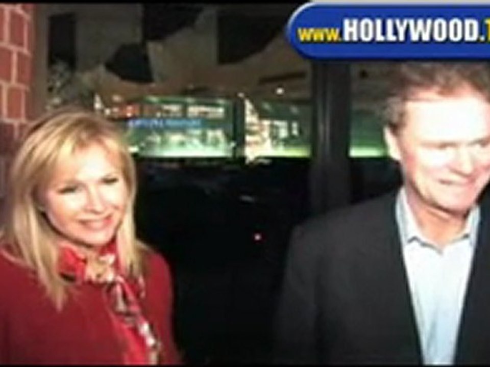 Mr and Mrs Hilton Leaving Mr Chow.