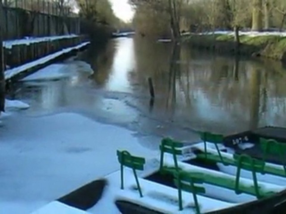 Arçais (DS) sous la neige