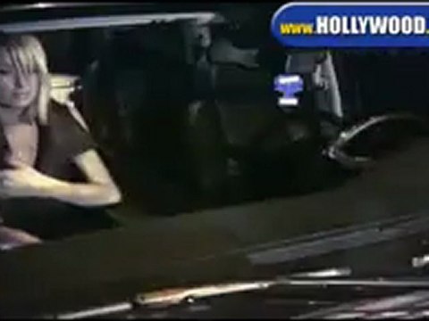 Paris Hilton and Benji Madden At The Little Door.