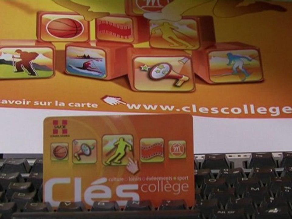 Découvrez les avantages de la carte "Clés collège" !