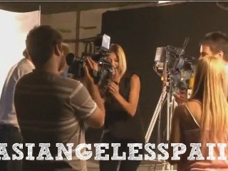 Backstage del institucional Telefe - San Valentin