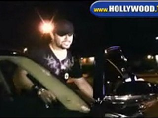 Laura Prepon & Wilmer Valderrama Leaving L G Event.