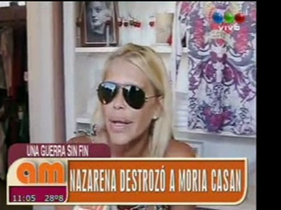 Pronto.com.ar Nazarena habla de Moria