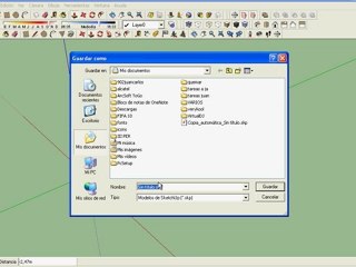 ¿Cómo Guardar en Google Sketch Up?