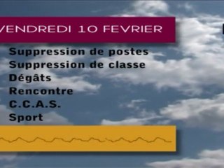 JOURNAL du vendredi 10 février Télé Gohelle