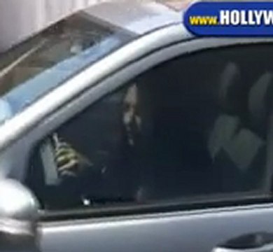 Alli Sims Spotted In Car