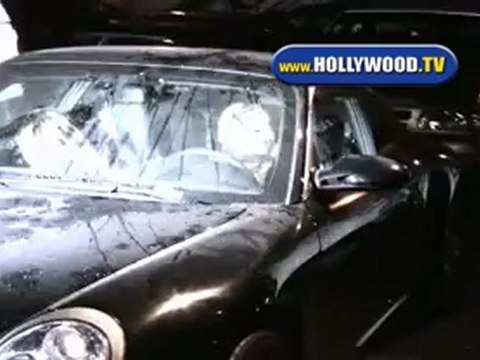 Lindsay Lohan Goes To Hotel After Dinner