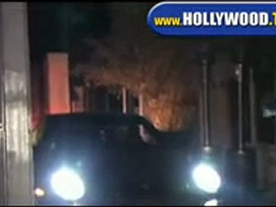 Lindsay Lohan and Sam Leaving KOI.