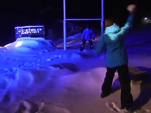 The Fencer : duel vs Jackson Richardson (handball) at « les étoiles du sport »