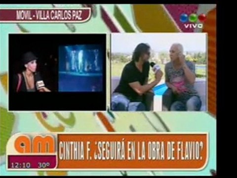 Pronto.com.ar Flavio enojado con Cinthia Fernandez 2